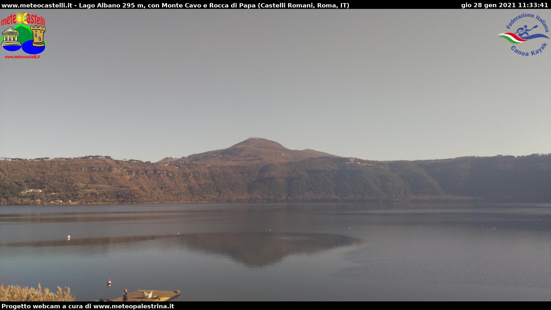 Webcam Castel Gandolfo, Lago Albano - Meteocastelli